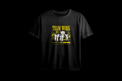 Team Work Printed Oversized Tee