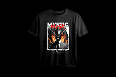 Mystic Mask Printed Oversized Tee