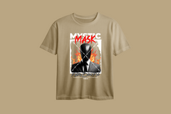 Mystic Mask Printed Oversized Tee