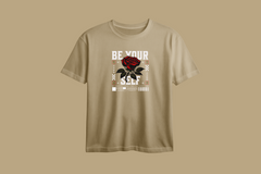 Be Your Self Printed Oversized Tee