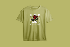 Be Your Self Printed Oversized Tee