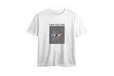 Can You See Printed Oversized Tee