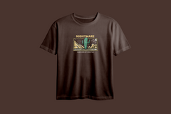 NIGHTMARE Printed Oversized Tee