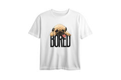 Bored Printed Oversized Tee