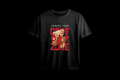 Escape your Comfort Zone Printed Oversized Tee