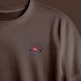 Old School Premium Elite Fitness Club Printed Oversized Tee