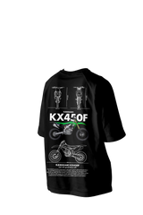 Kawasaki Kx45of Printed Oversized Tee