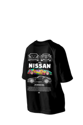 350Z Nissan Printed Oversized Tee
