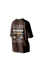 350Z Nissan Printed Oversized Tee
