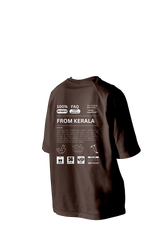 Oru Malayali Aayathinal Oversized Printed Tee