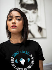 What You See? Printed Gym Tee