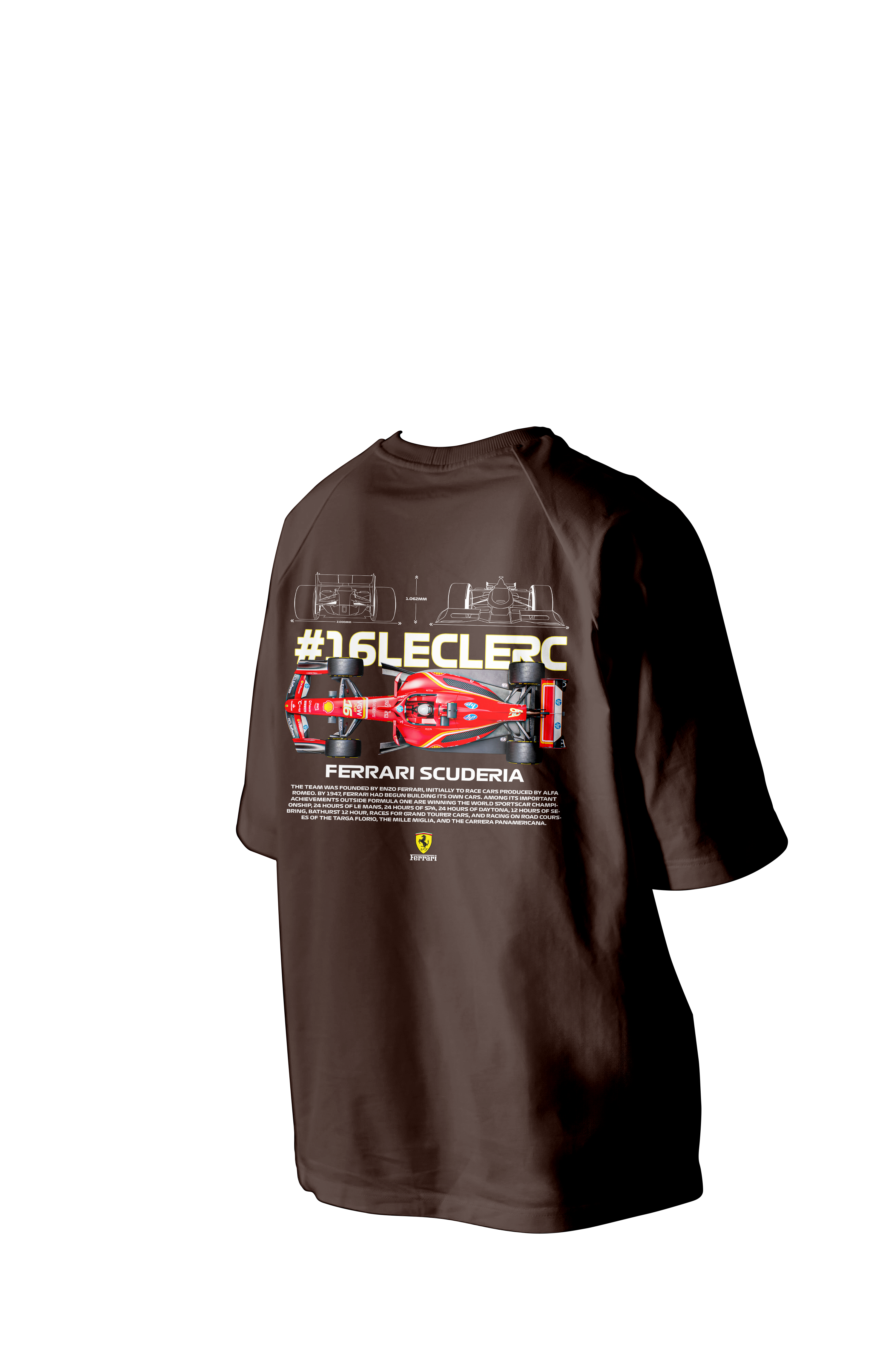 #16 LECLERC Printed Oversized Tee
