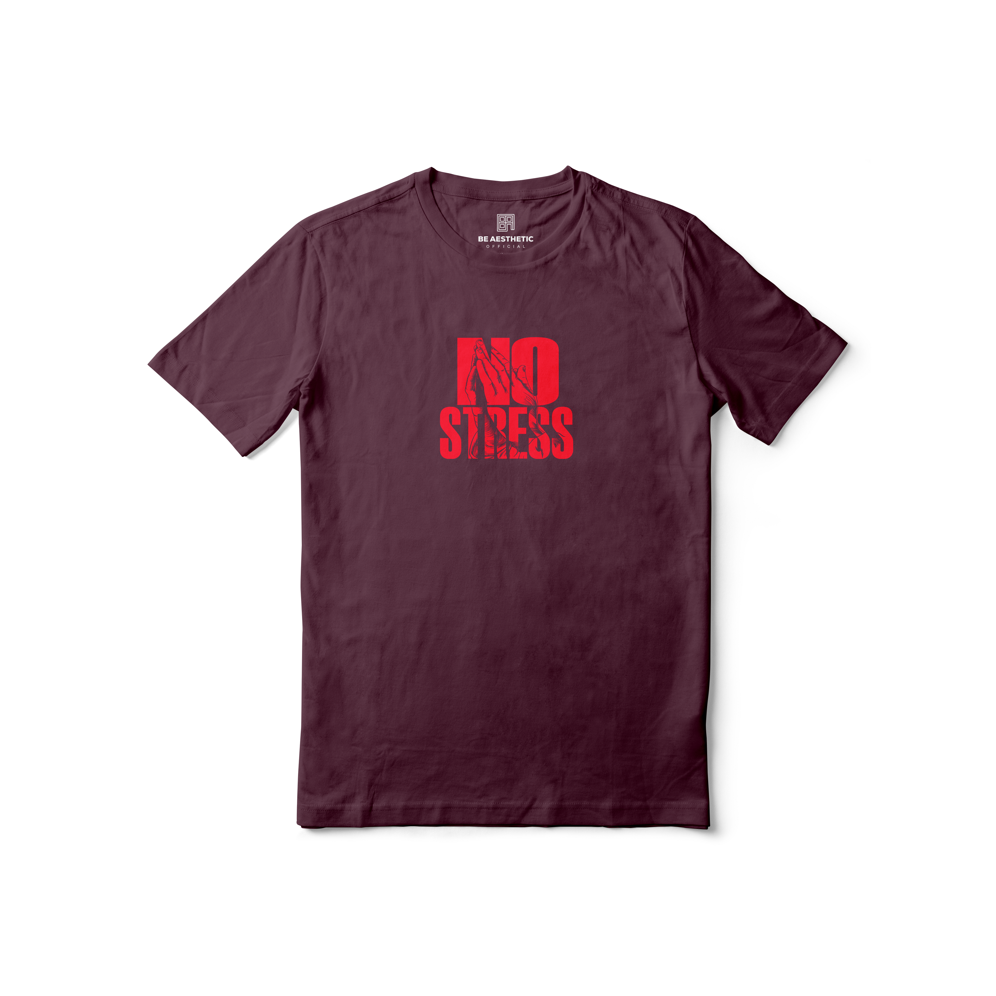No Stress Regular Printed Tee