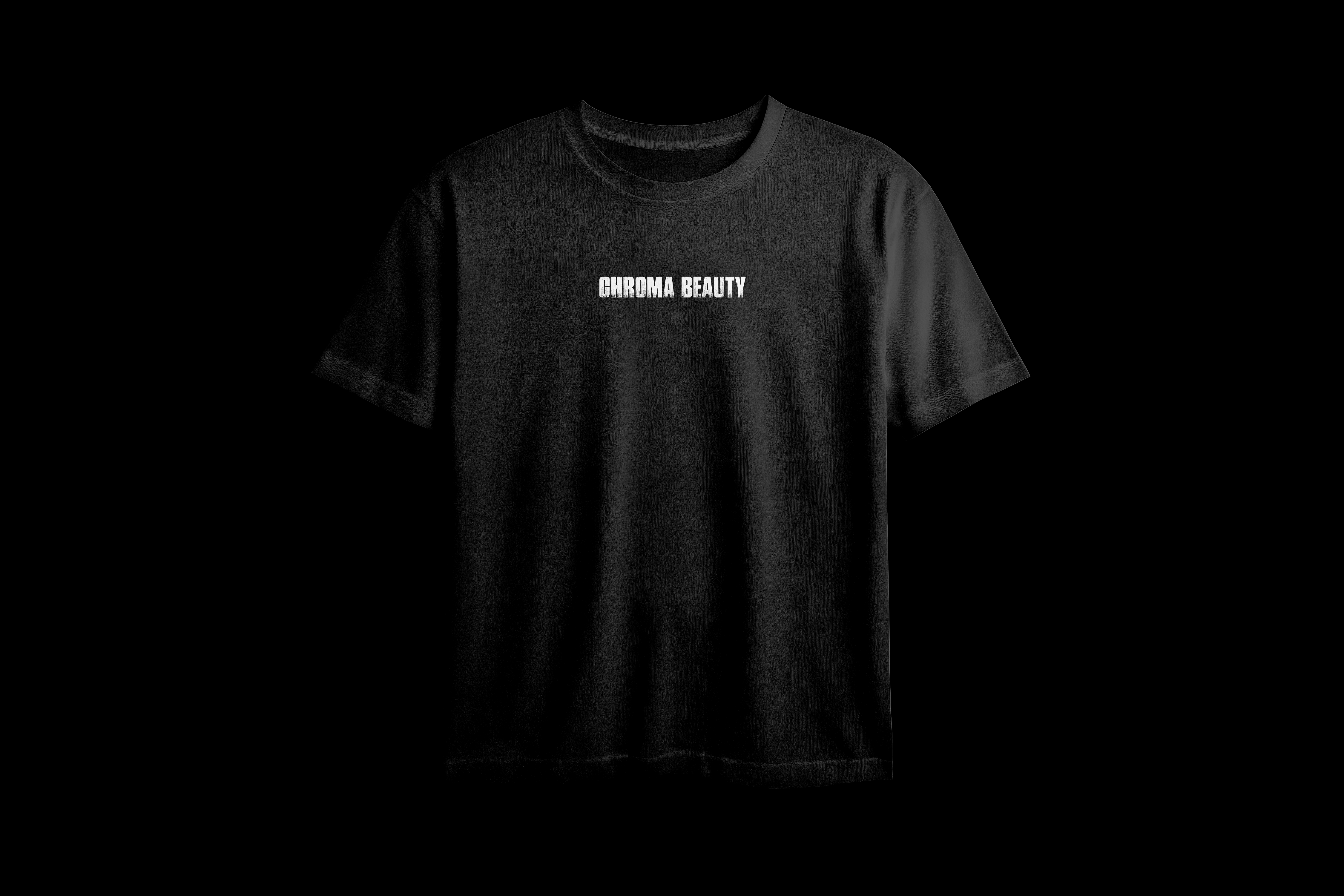 CHROMA BEAUTY Printed Oversized Tee