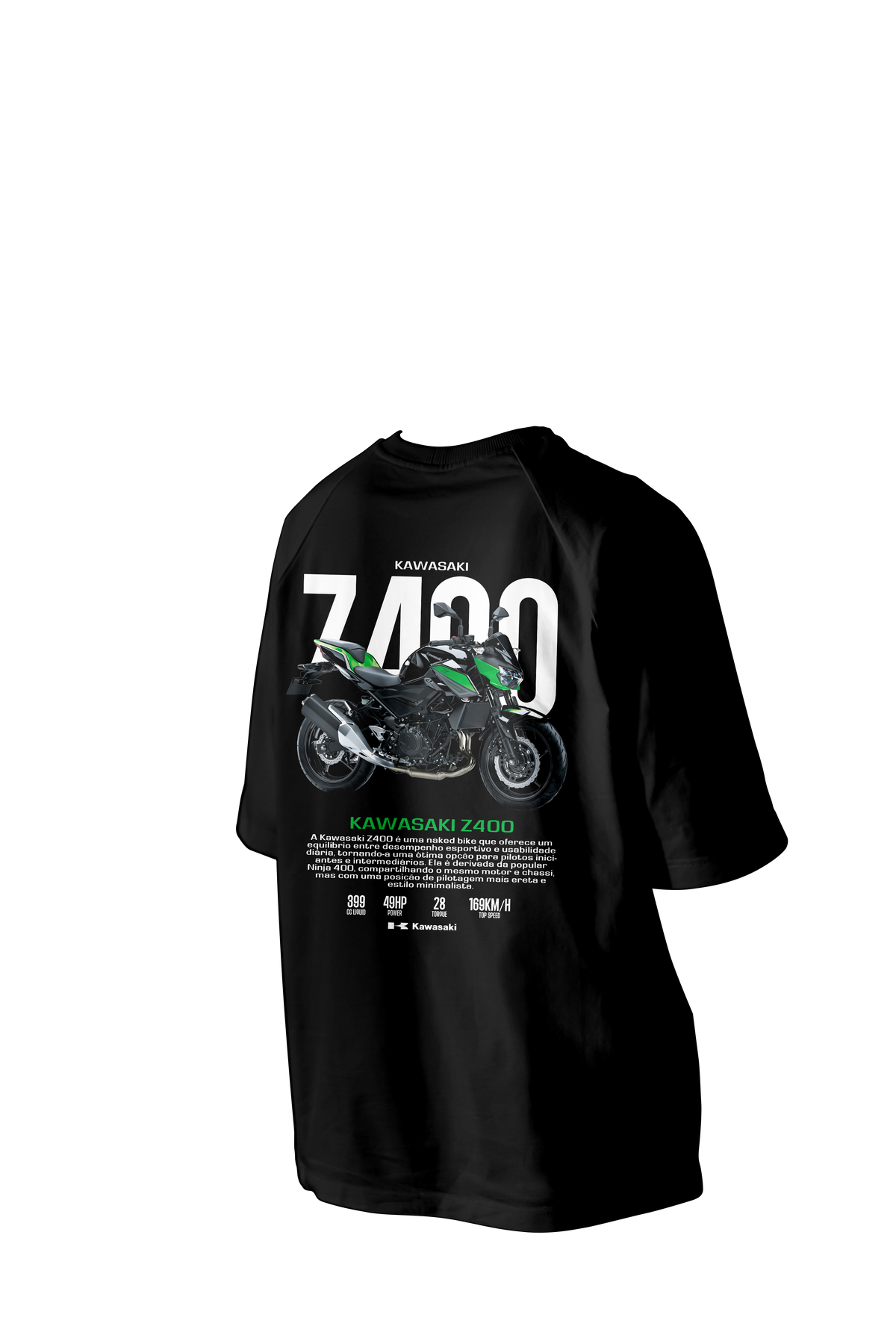 KAWASAKI Z400 Printed Oversized Tee