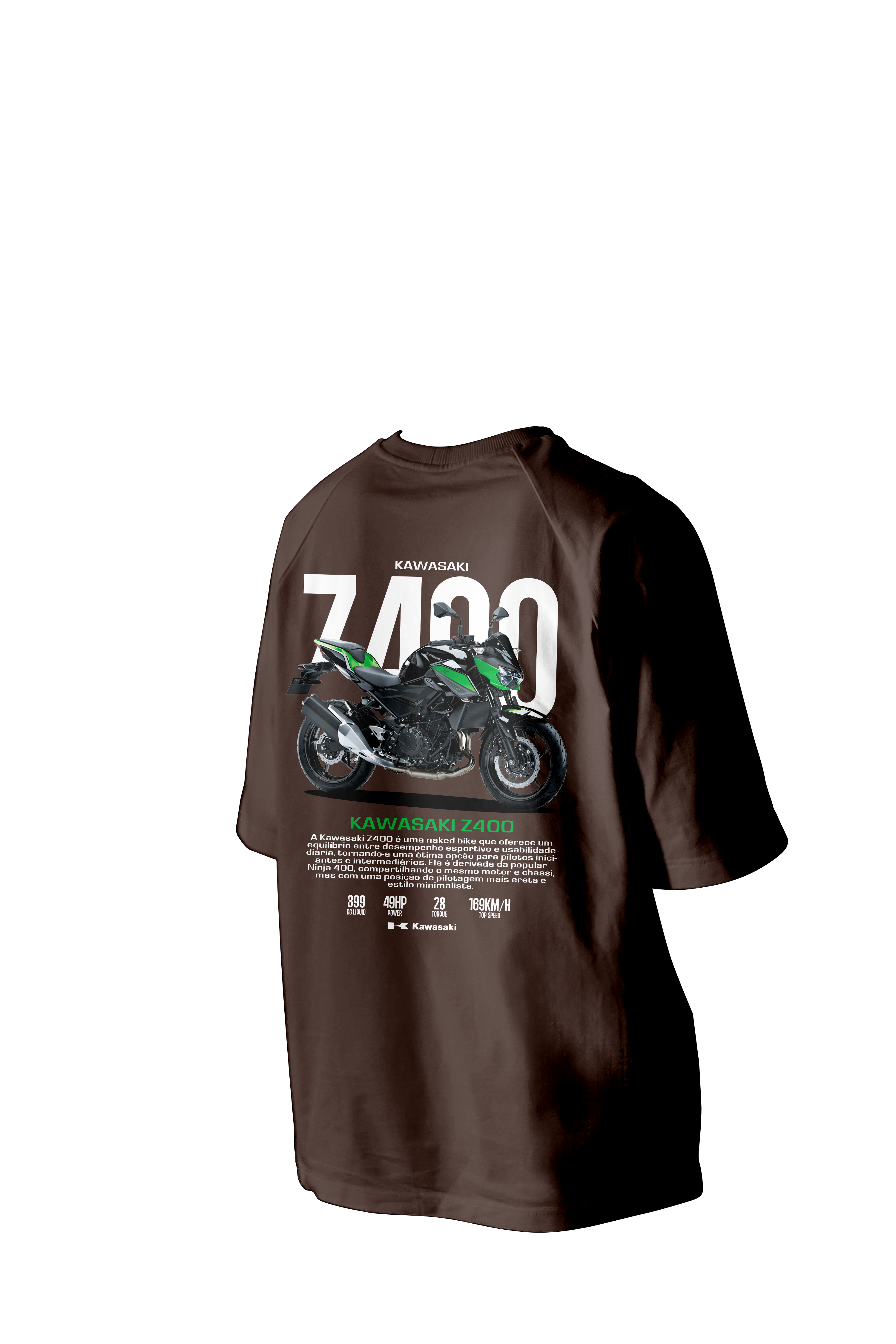 KAWASAKI Z400 Printed Oversized Tee