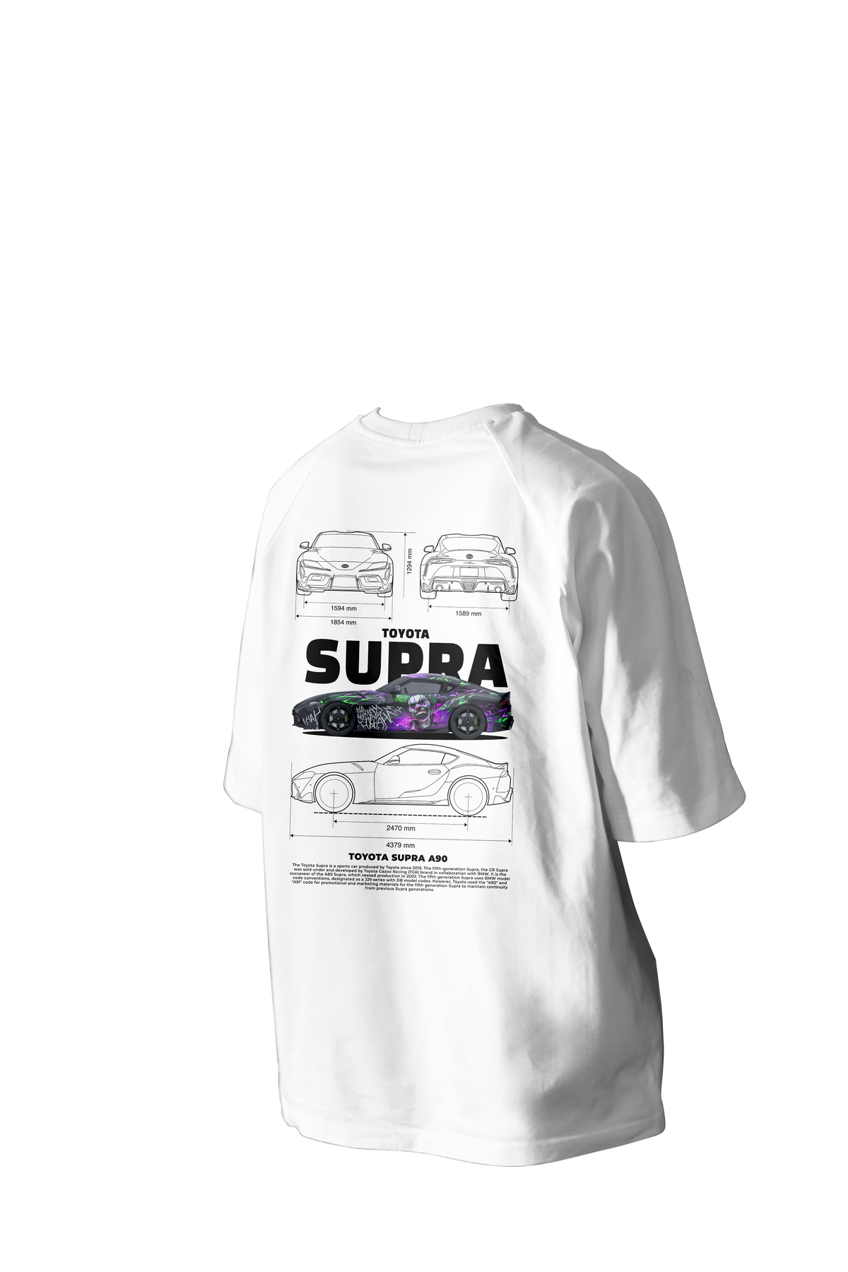 Supra A90 Printed Oversize Tee