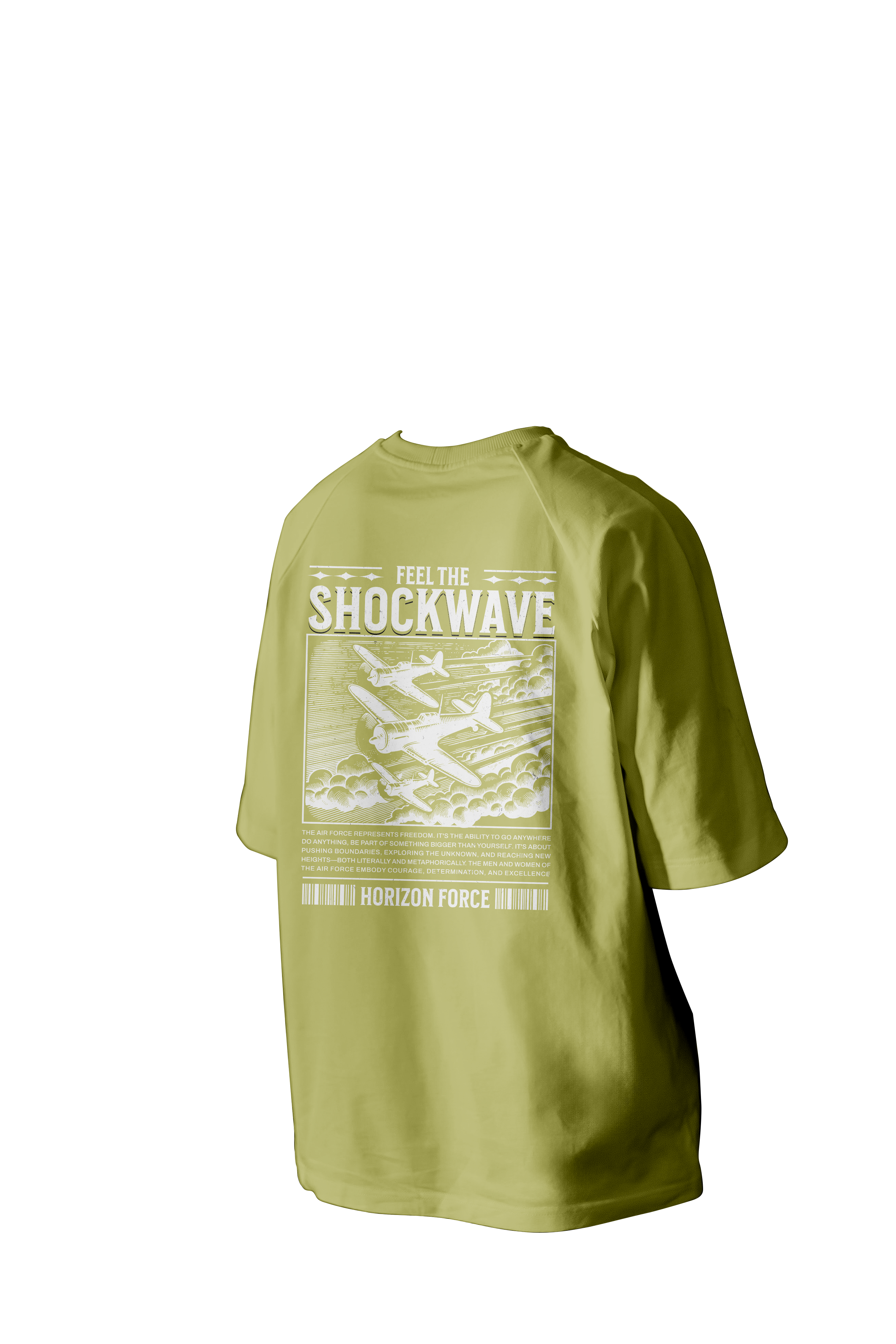 Horizon Force Printed Oversized Tee