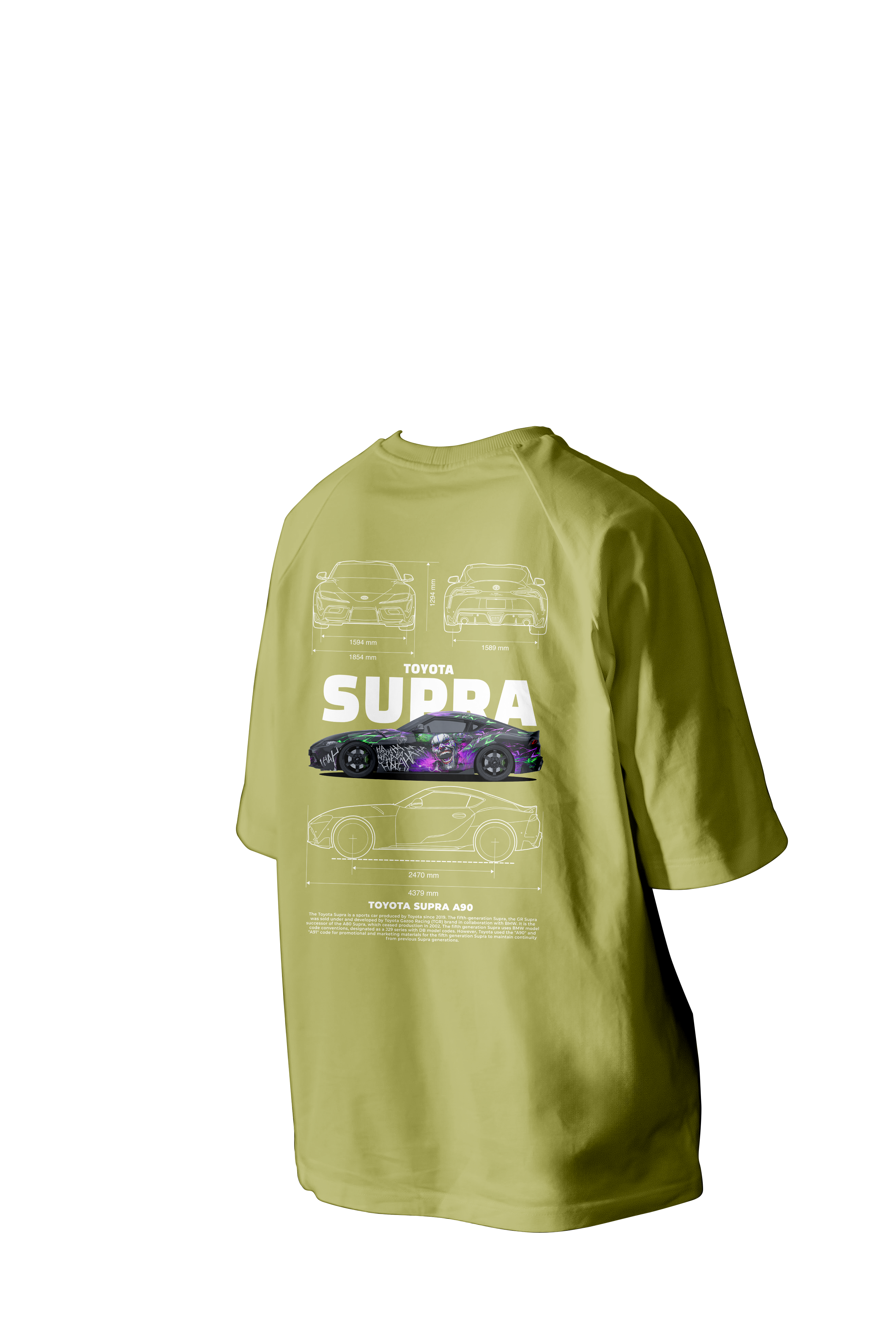 Supra A90 Printed Oversize Tee