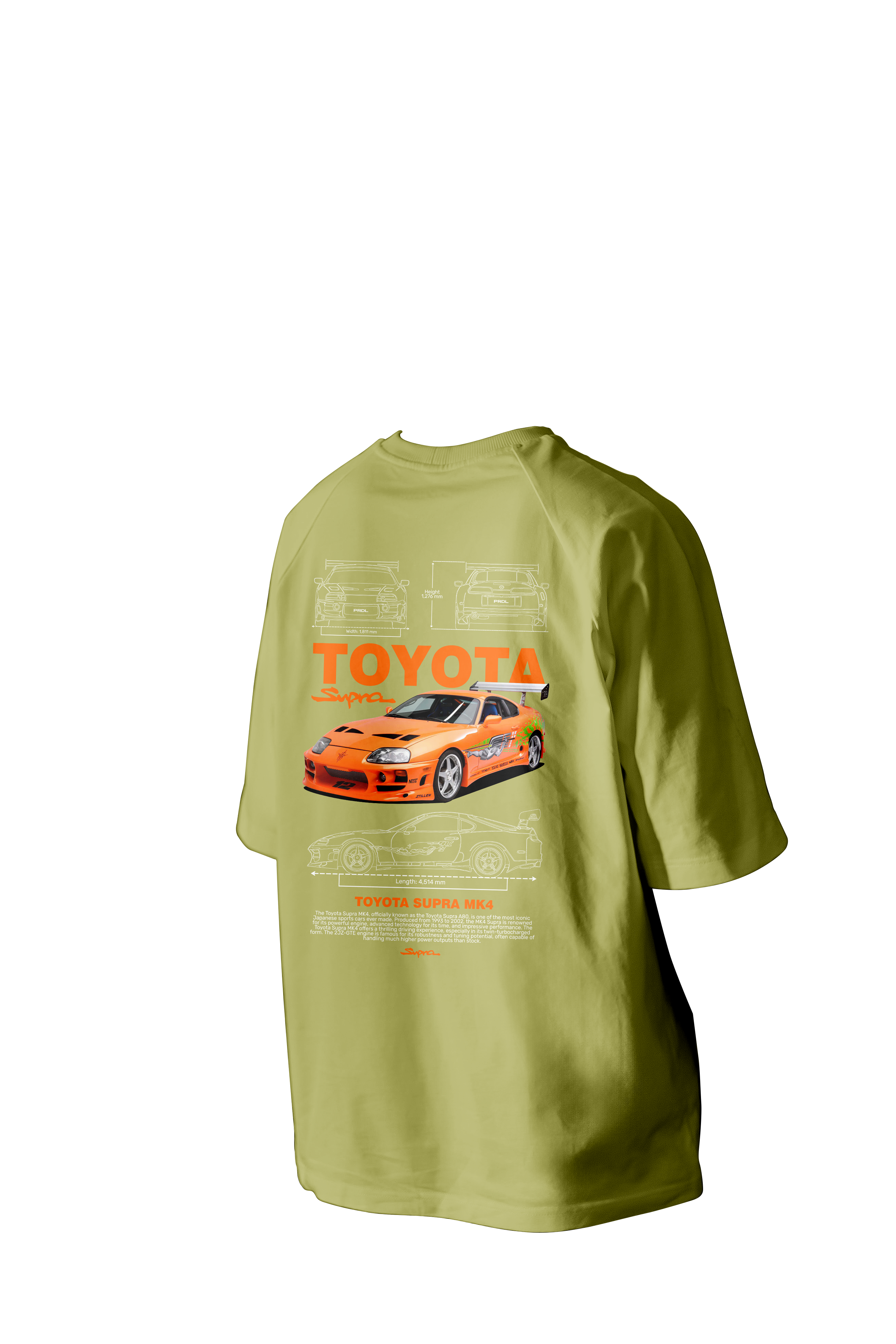 Supra MK4 Printed Oversized Tee