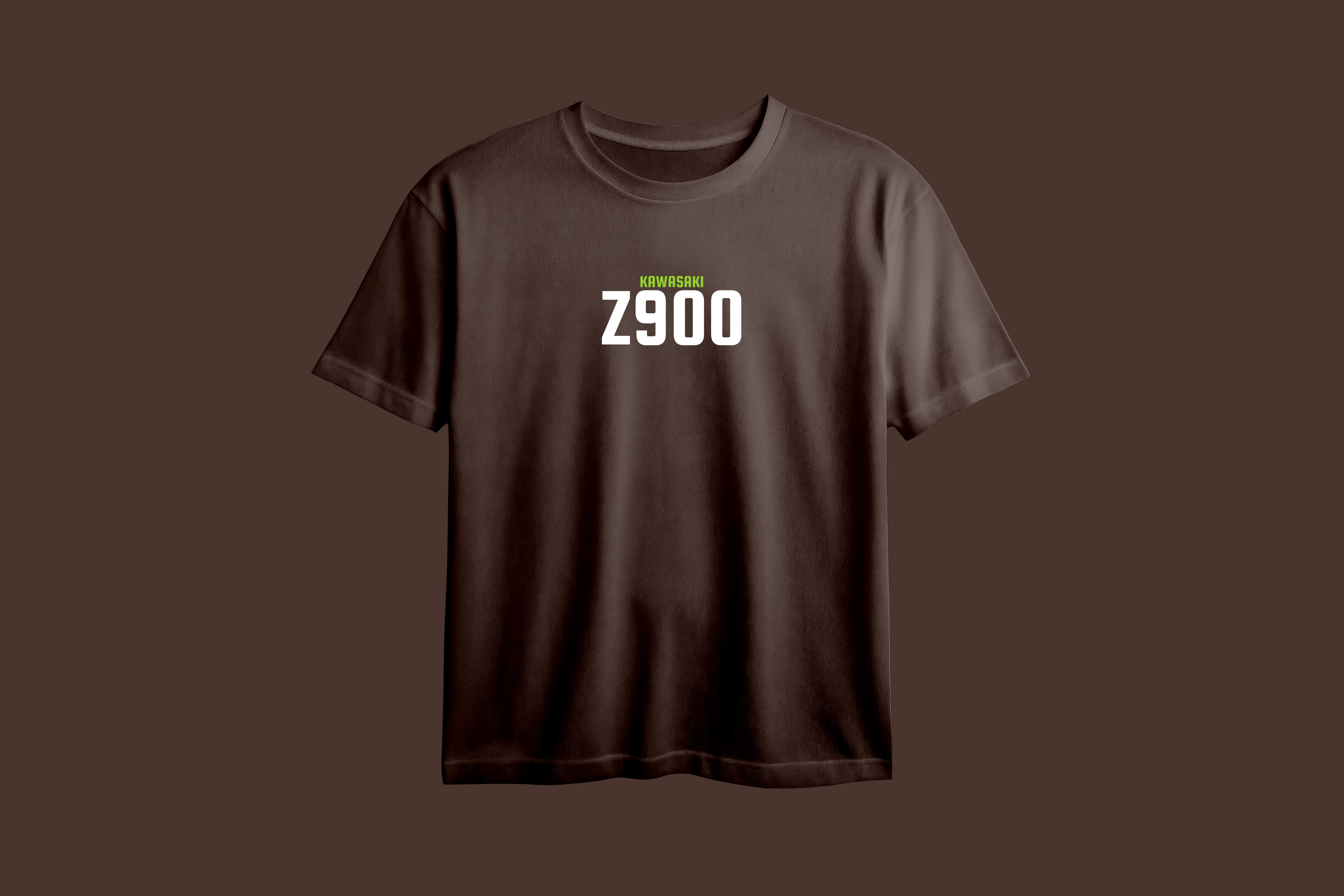 KAWASAKI Z900 Metallic Spark Black Printed Oversized Tee