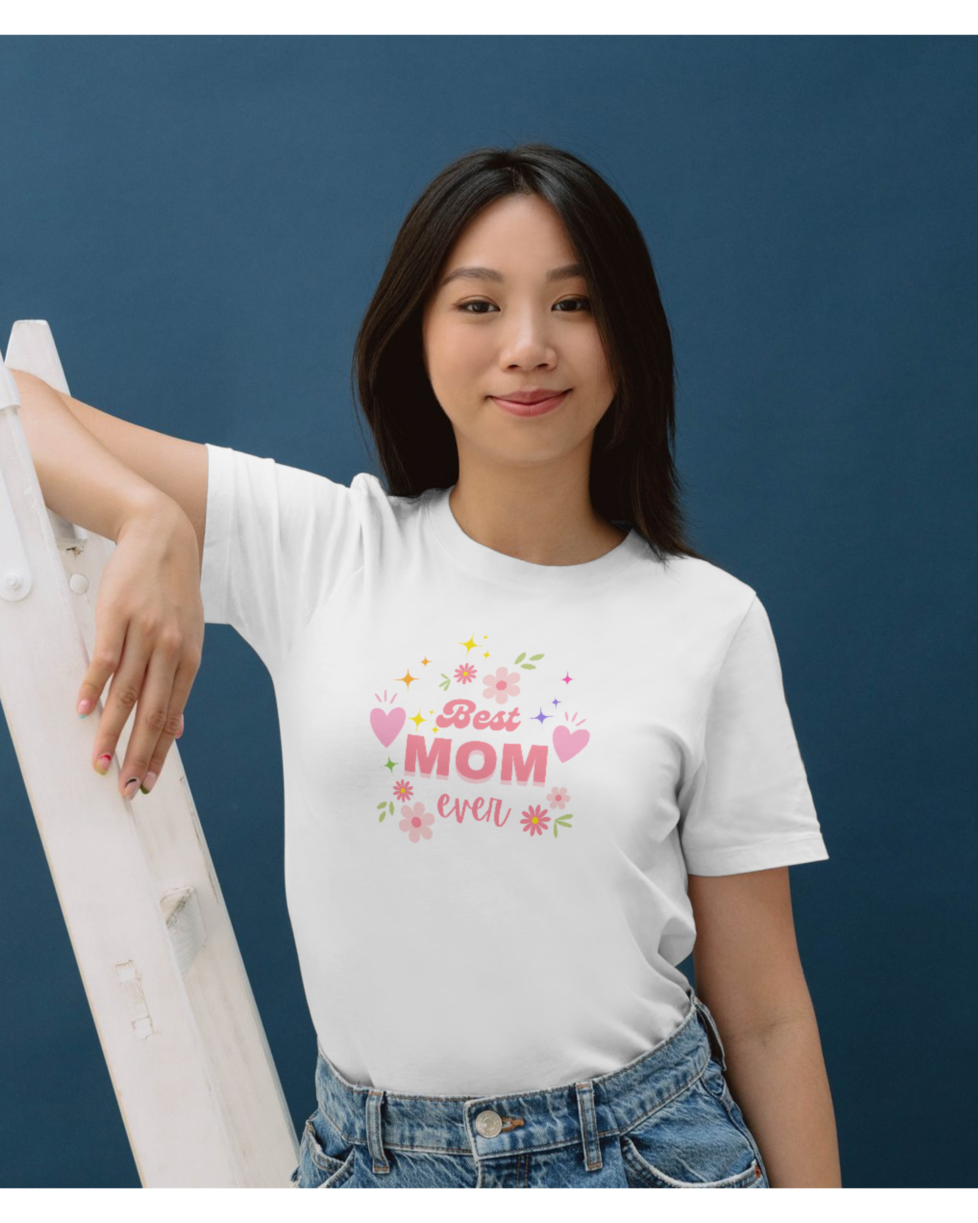 Best Mom Ever Regular Printed Tee