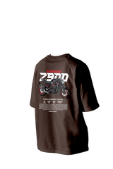 KAWASAKI Z900 Red Printed Oversized Tee