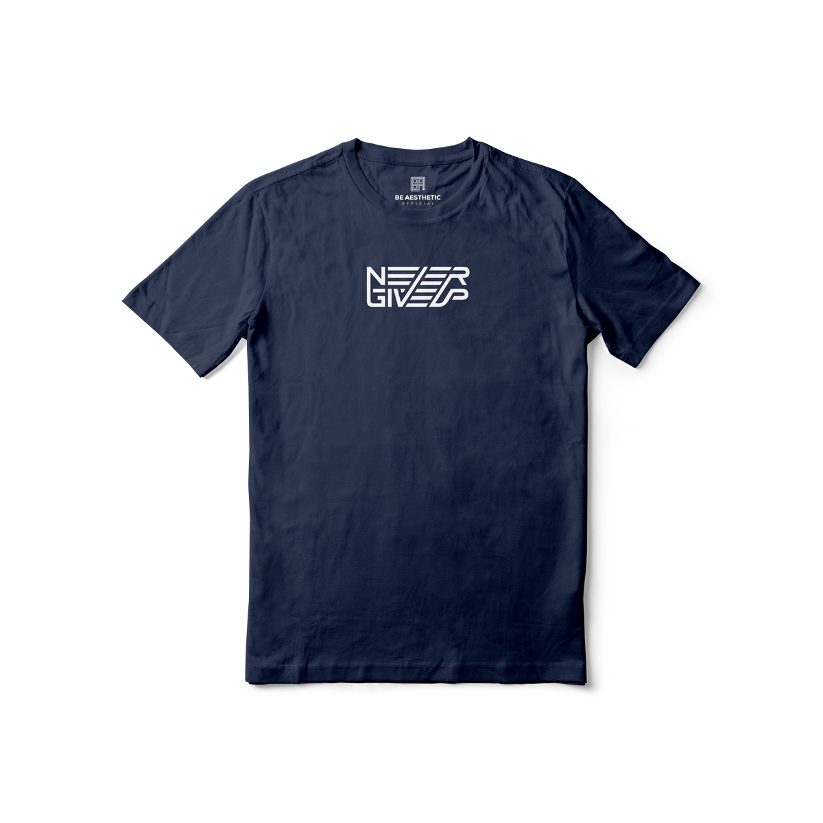 Never Giveup Regular Printed Tee
