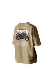 KAWASAKI Z900 Red Printed Oversized Tee