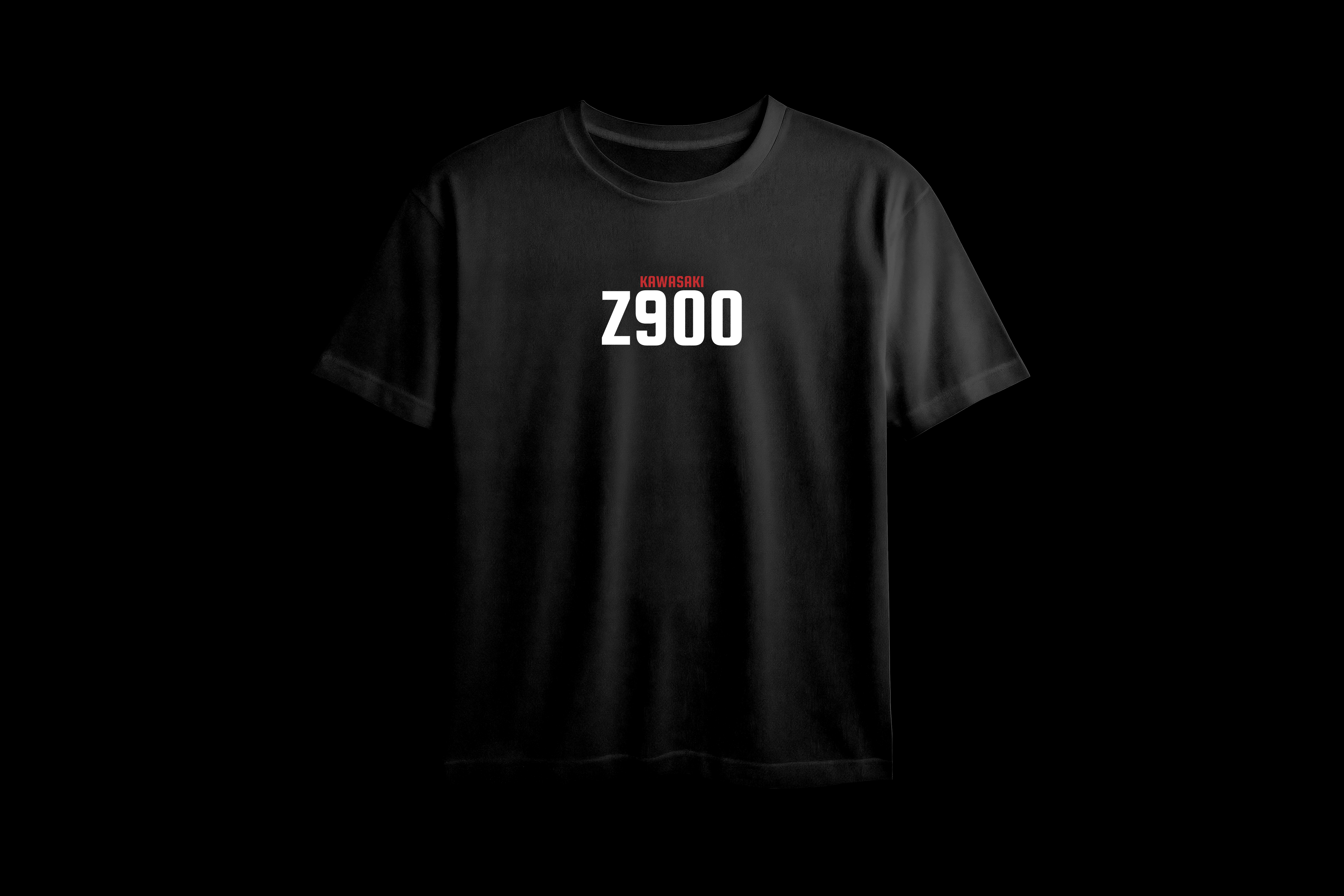KAWASAKI Z900 Red Printed Oversized Tee