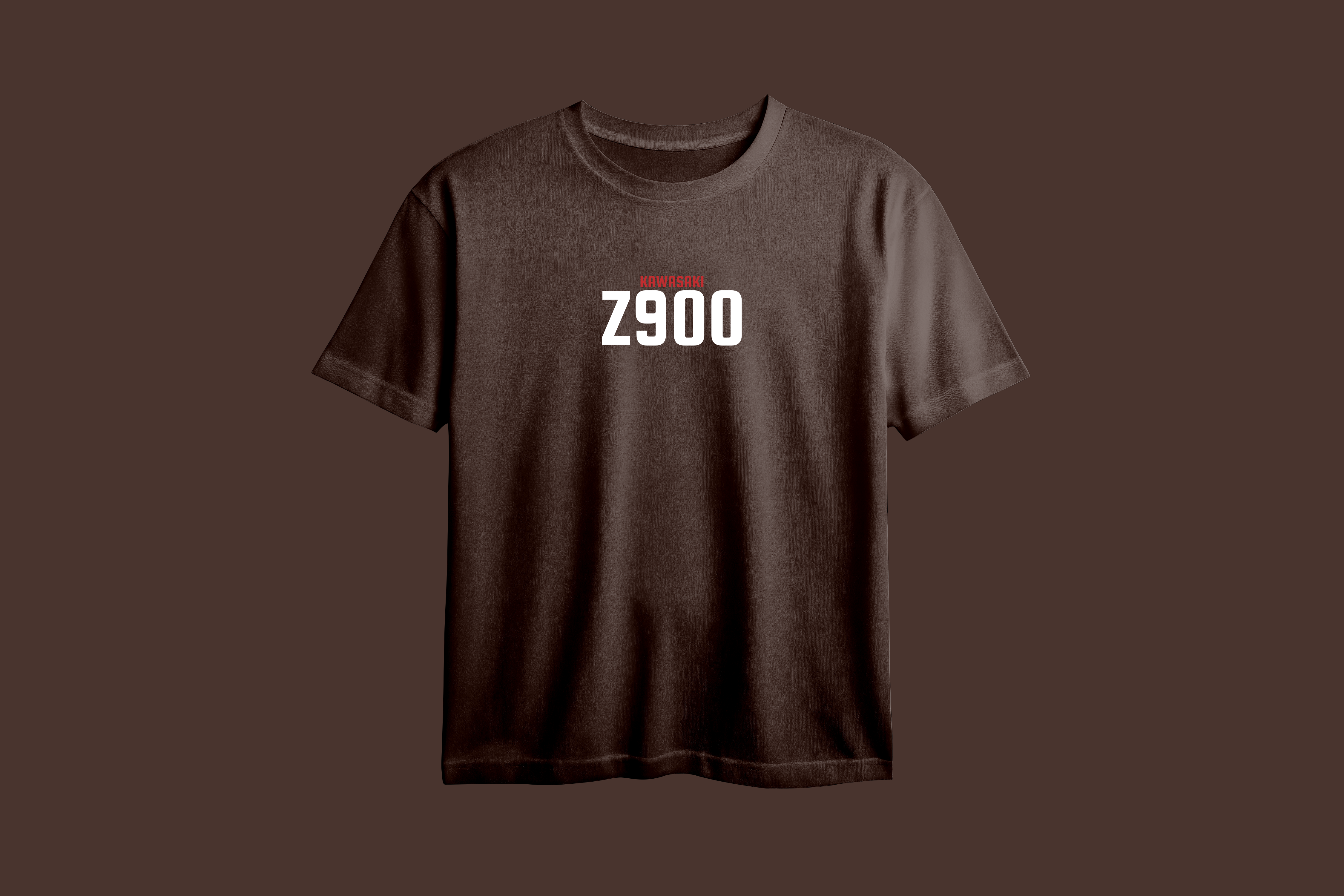 KAWASAKI Z900 Red Printed Oversized Tee