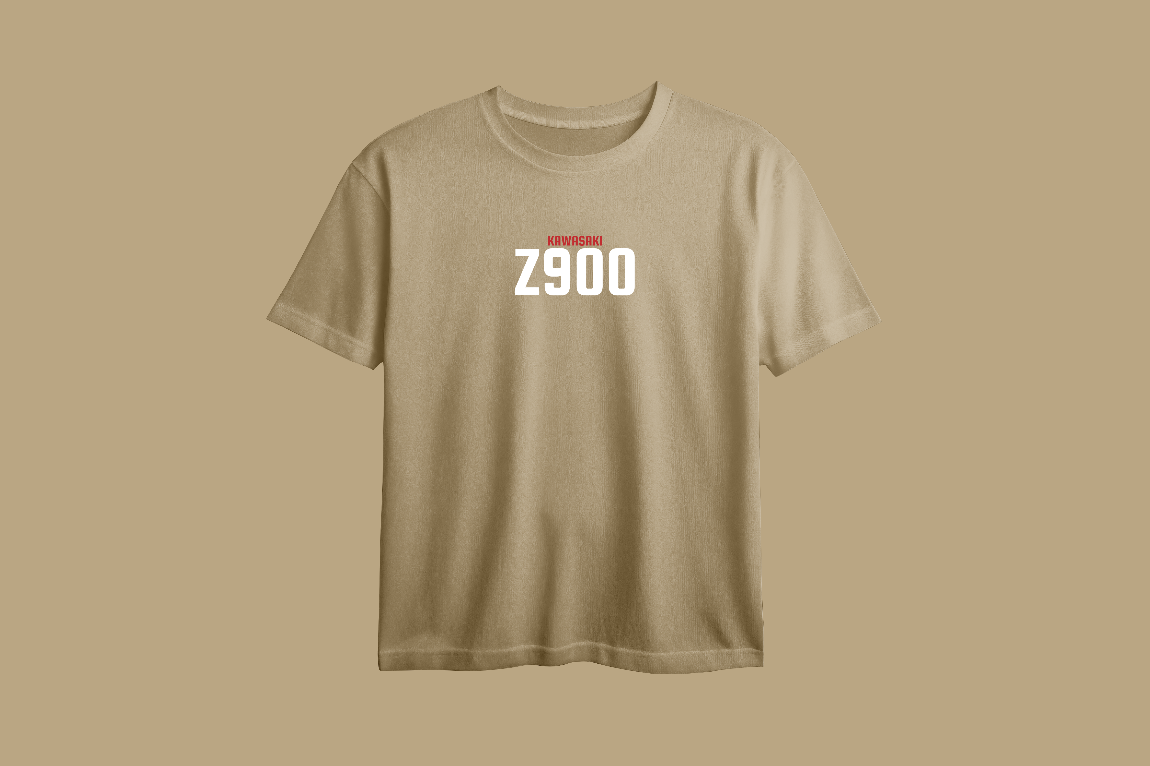 KAWASAKI Z900 Red Printed Oversized Tee