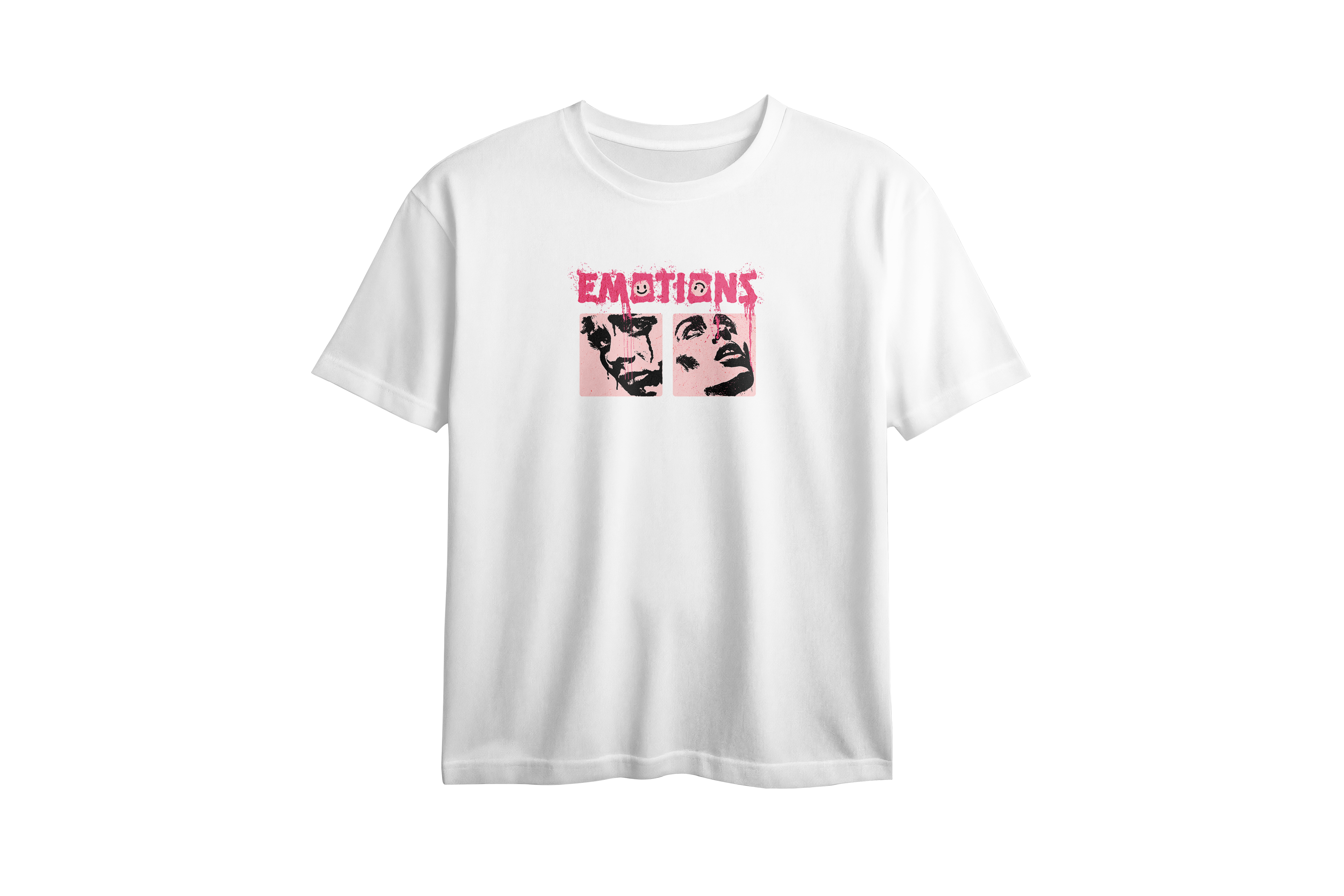 Emotions Printed Oversized Tee
