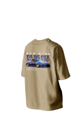 NISSAN GTR R-34 Printed Oversized Tee