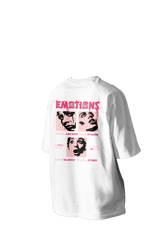 Emotions Printed Oversized Tee