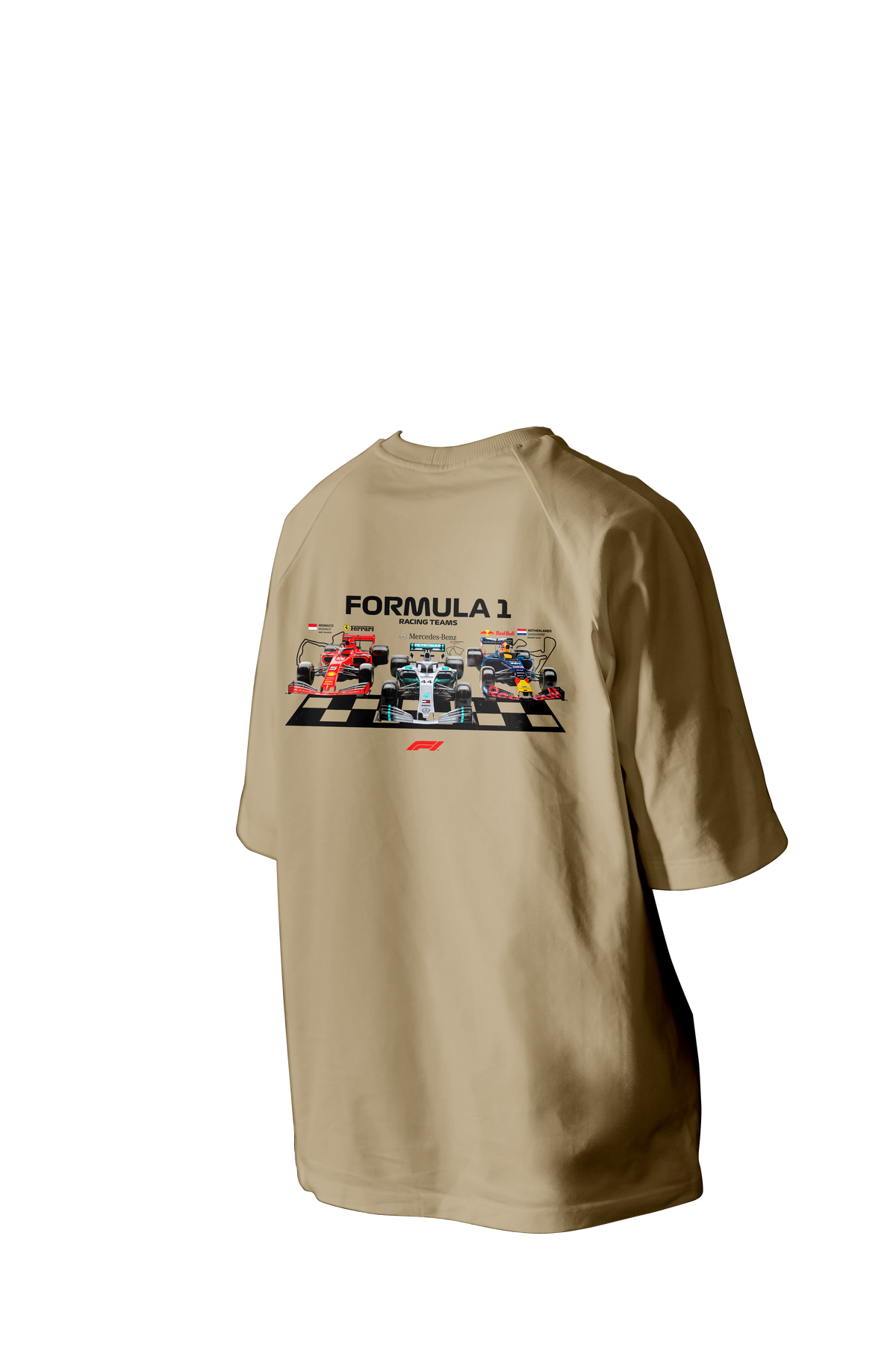 Formula 1 Printed Oversized Tee