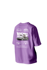 Delorean dmc-12 Printed Oversized Tee