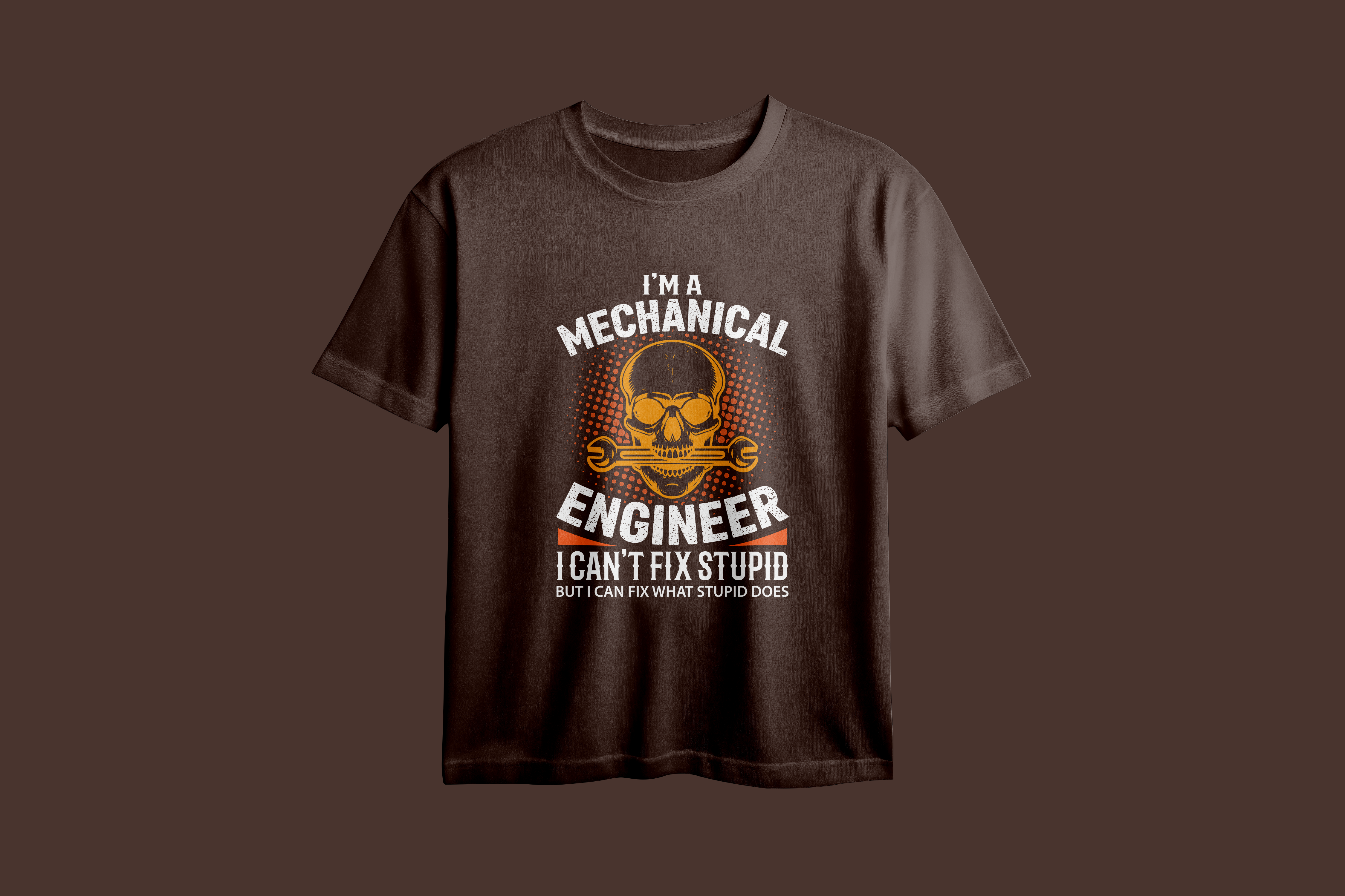 I'm A Mechanical Engineer Oversized Printed T-Shirt