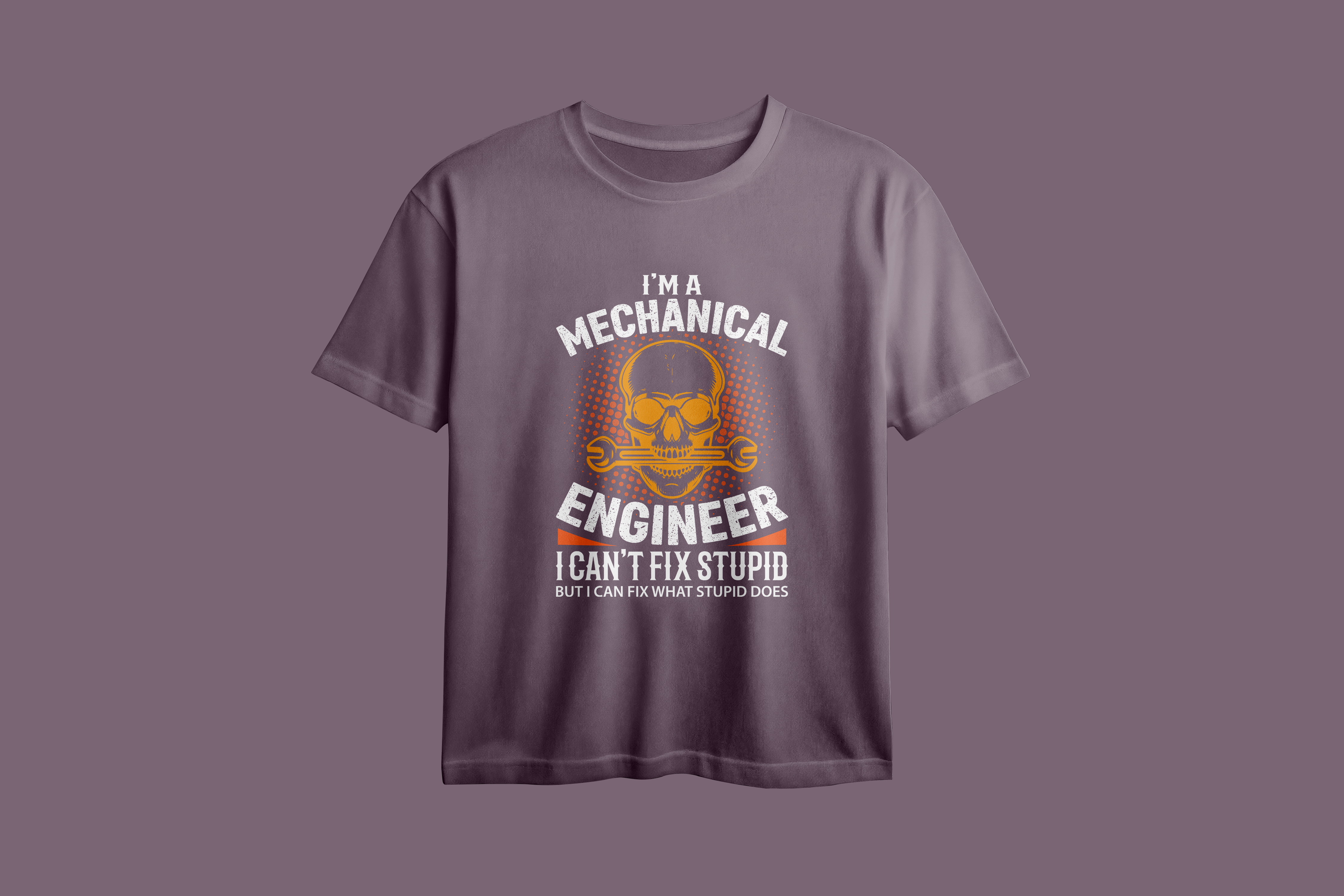 I'm A Mechanical Engineer Oversized Printed T-Shirt