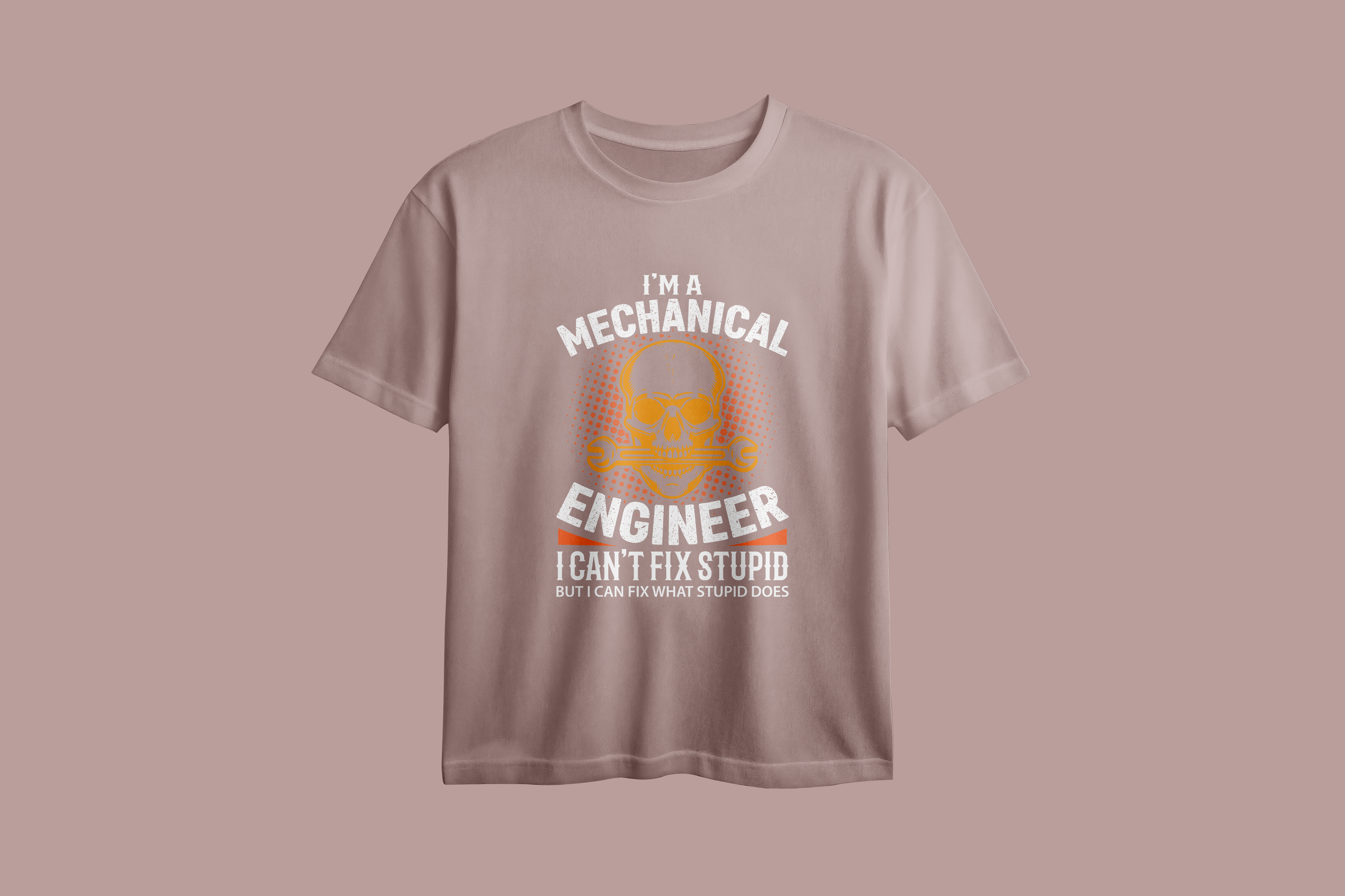 I'm A Mechanical Engineer Oversized Printed T-Shirt