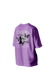 UNIVERSE Printed Oversized Tee