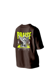 PRAISE Printed Oversized Tee