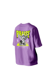 PRAISE Printed Oversized Tee