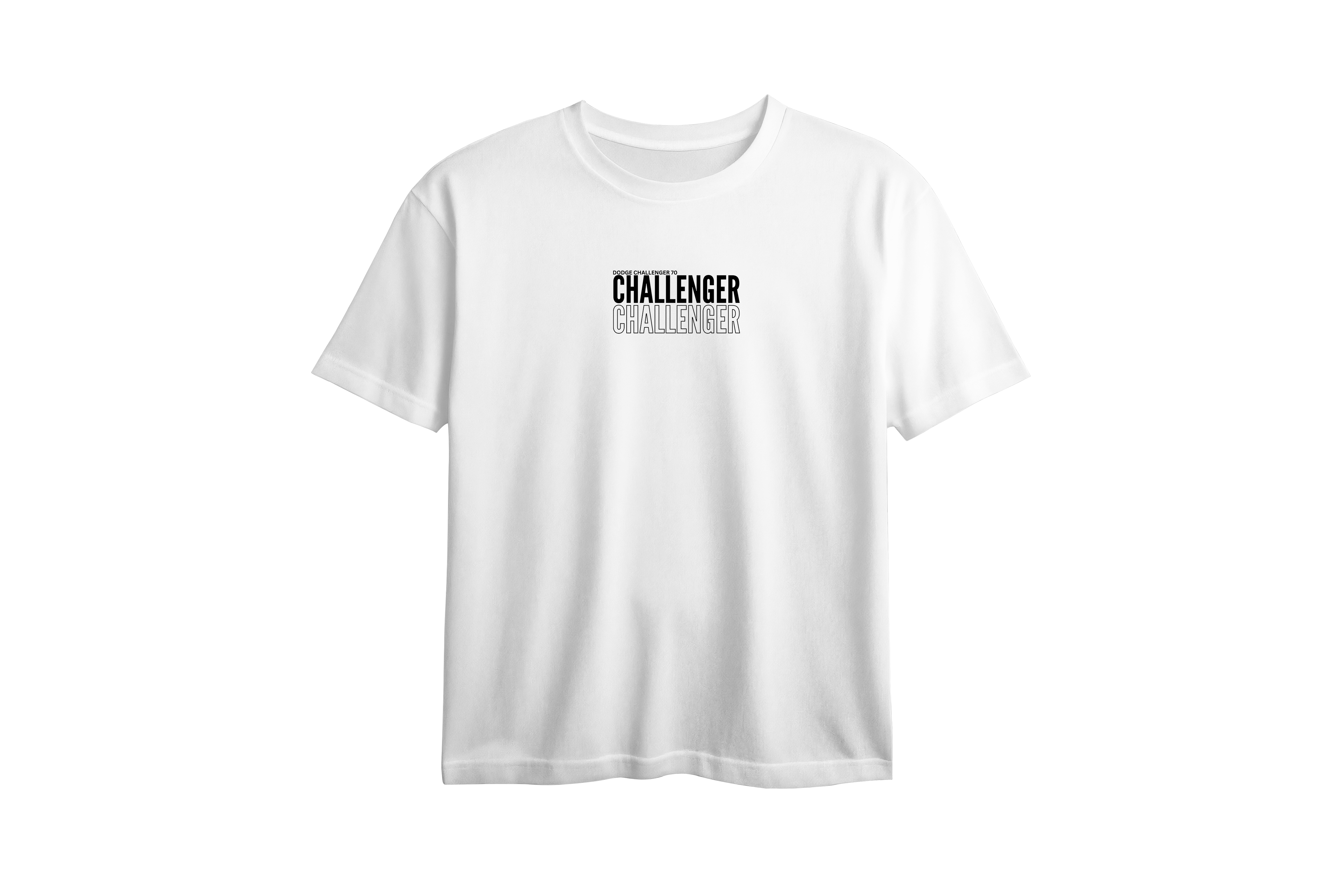 Dodge Challenger 70 Printed Oversized Tee