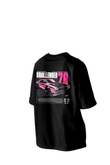Dodge Challenger 70 Printed Oversized Tee