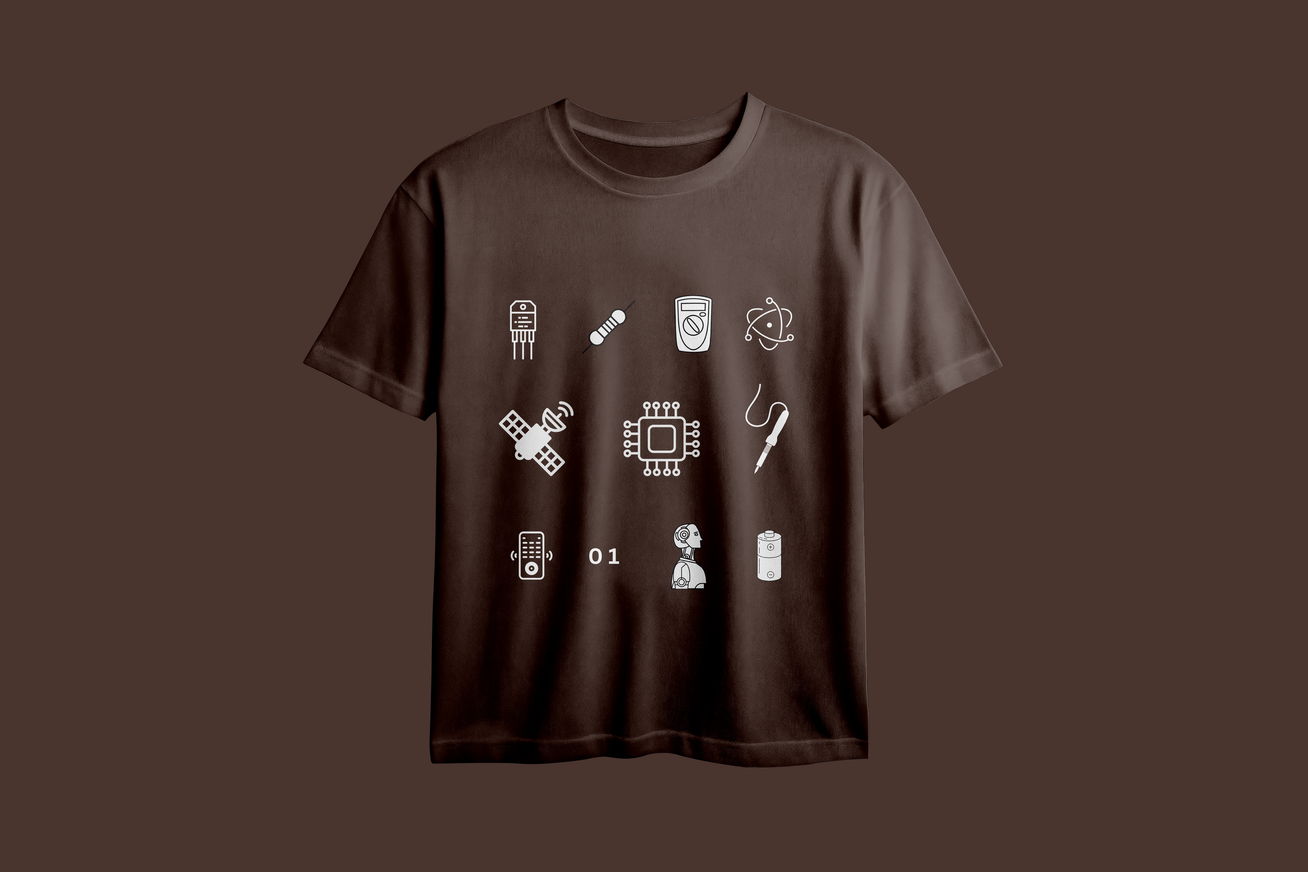 Electronics Engineer Oversized Printed T-Shirt