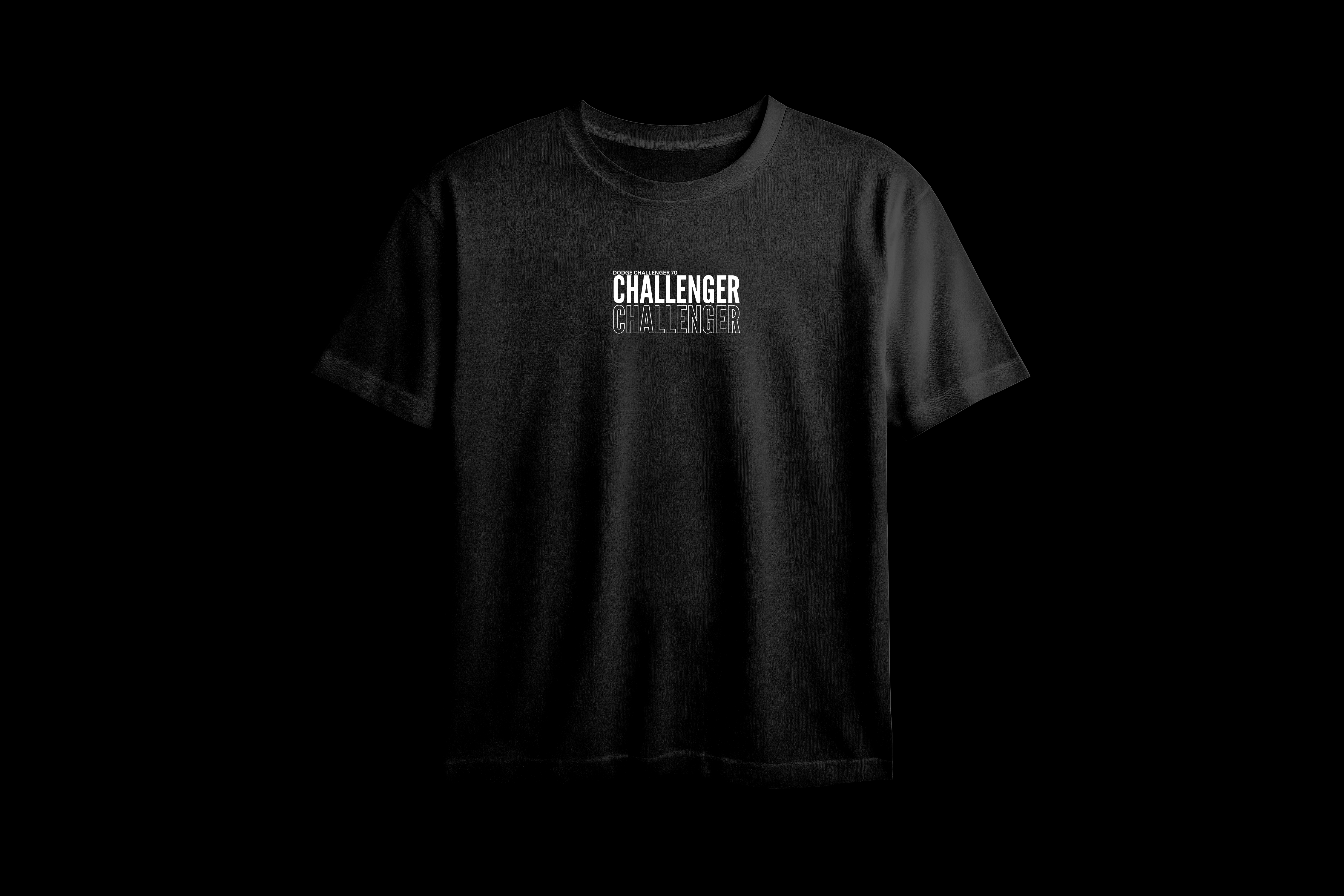 Dodge Challenger 70 Printed Oversized Tee