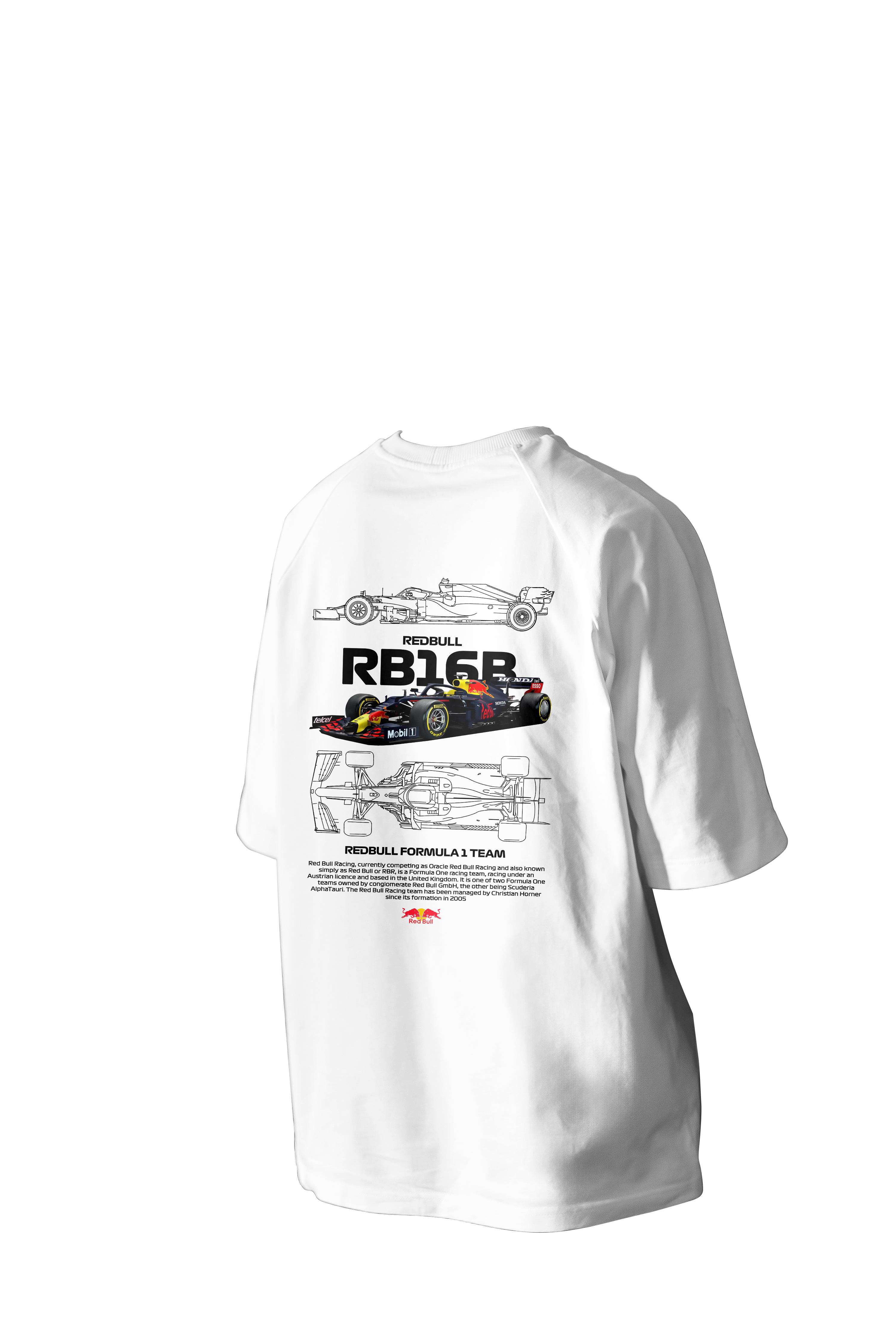 RB16B Printed Oversized Tee