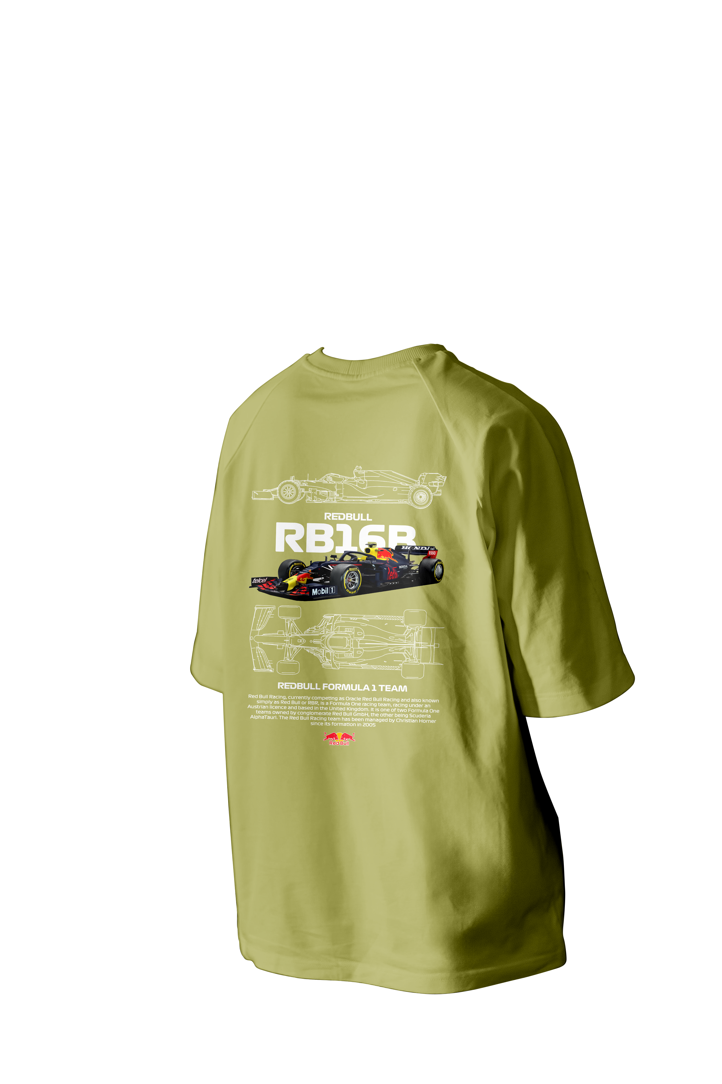 RB16B Printed Oversized Tee