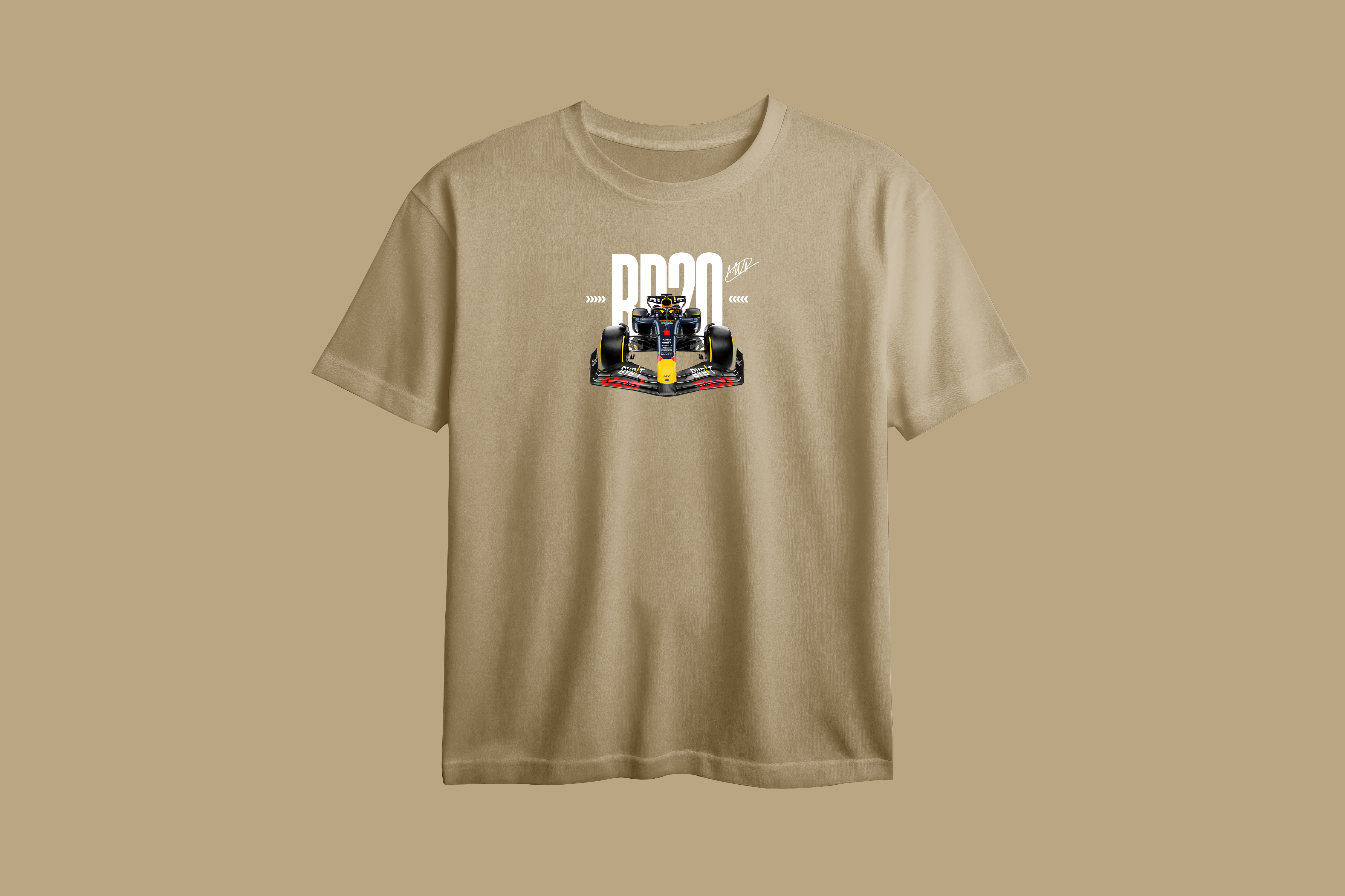 RB20 Back Printed Oversized Tee